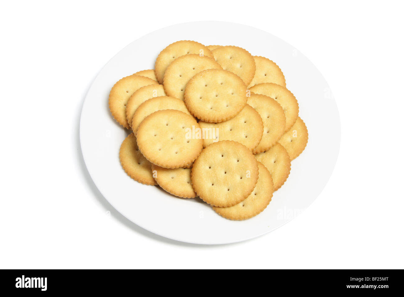 Piastra del Cracker Foto Stock