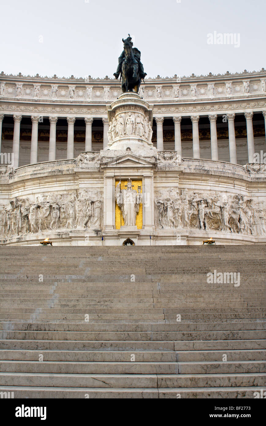 Roma - Vittorio Emanuele landmark Foto Stock