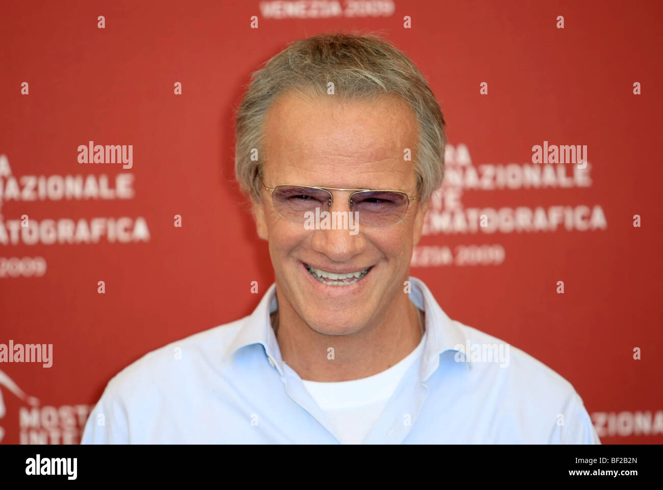 CHRISTOPHE LAMBERT materiale bianco.PHOTOCALL.66ESIMO FESTIVAL DEL CINEMA DI VENEZIA VENEZIA ITALIA 06 Settembre 2009 Foto Stock