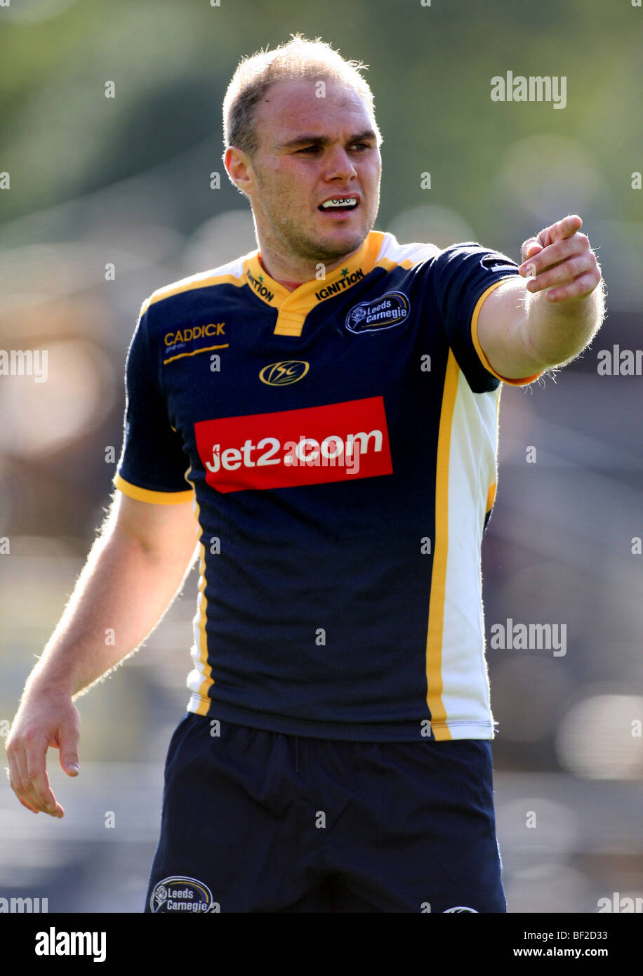 THOMAS CEIRON LEEDS CARNEGIE RU HEADINGLEY CARNEGIE LEEDS INGHILTERRA 20 Settembre 2009 Foto Stock