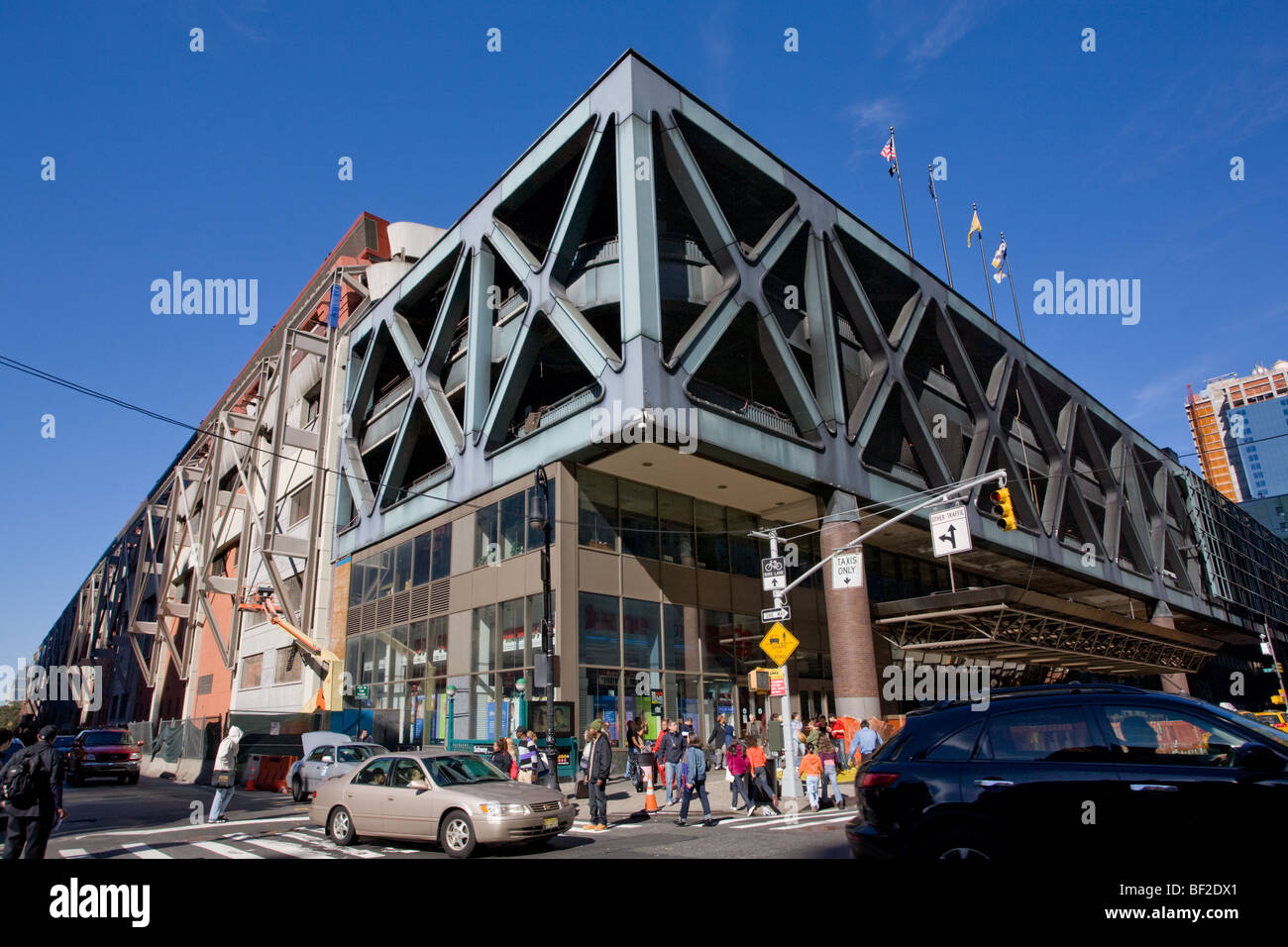 Port Authority Bus Terminal, Hell's Kitchen, Manhattan New York City Foto Stock