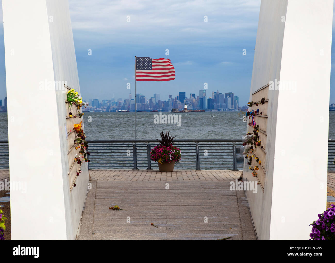 La Staten Island 11 Settembre Memorial Foto Stock