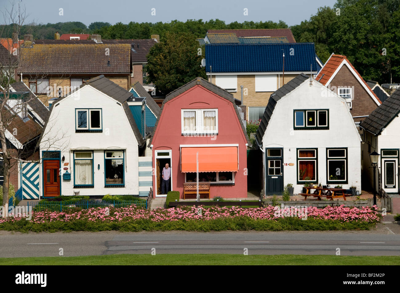 Texel Paesi Bassi Olanda Oudeschild Foto Stock