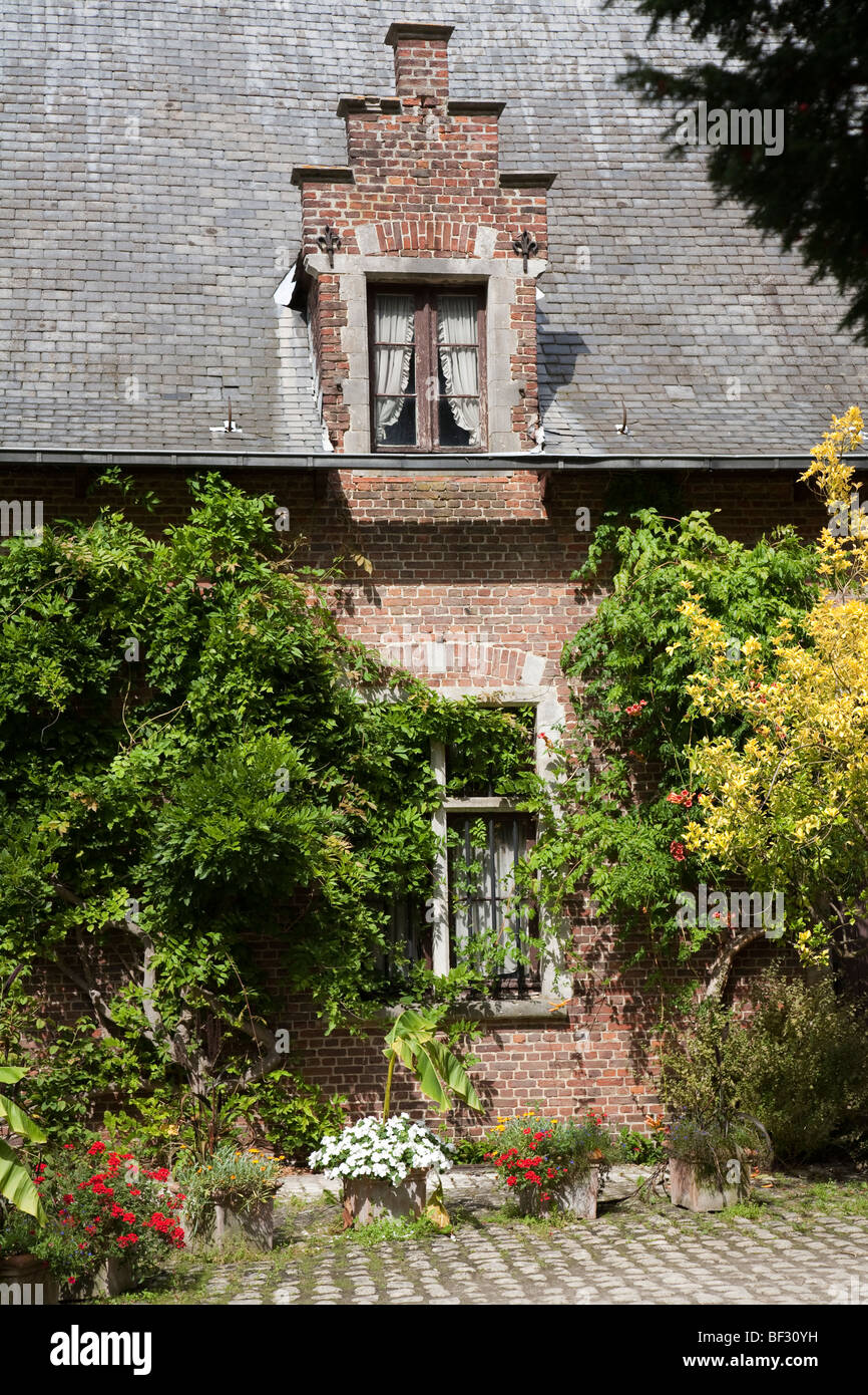 Agriturismo coperti con piante e giardini botanici nazionali Nationale Plantentuin Meise Bruxelles Belgio Foto Stock
