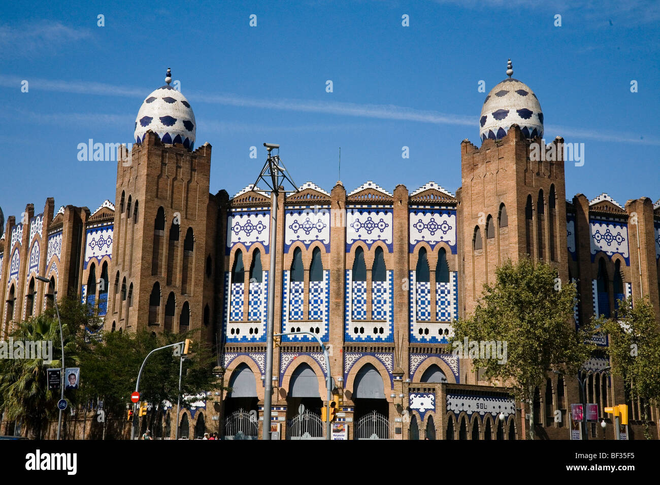 Spagna Barcellona Catalonia Park Guell Foto Stock