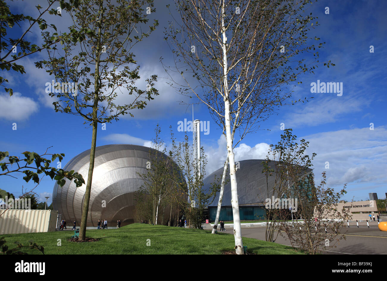 Il Glasgow Science Centre & Cinema Imax Foto Stock