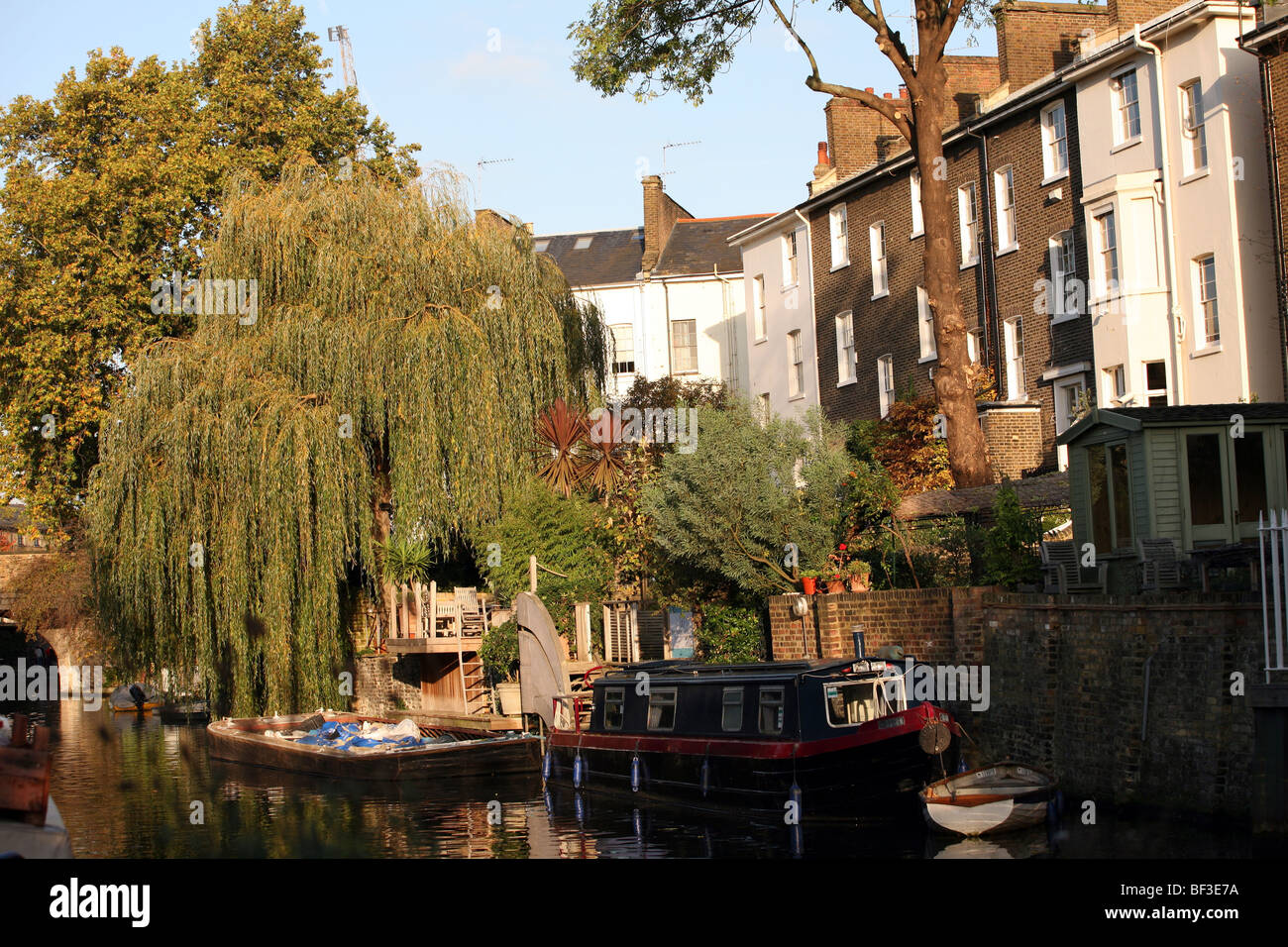 Regents Canal Londra Foto Stock