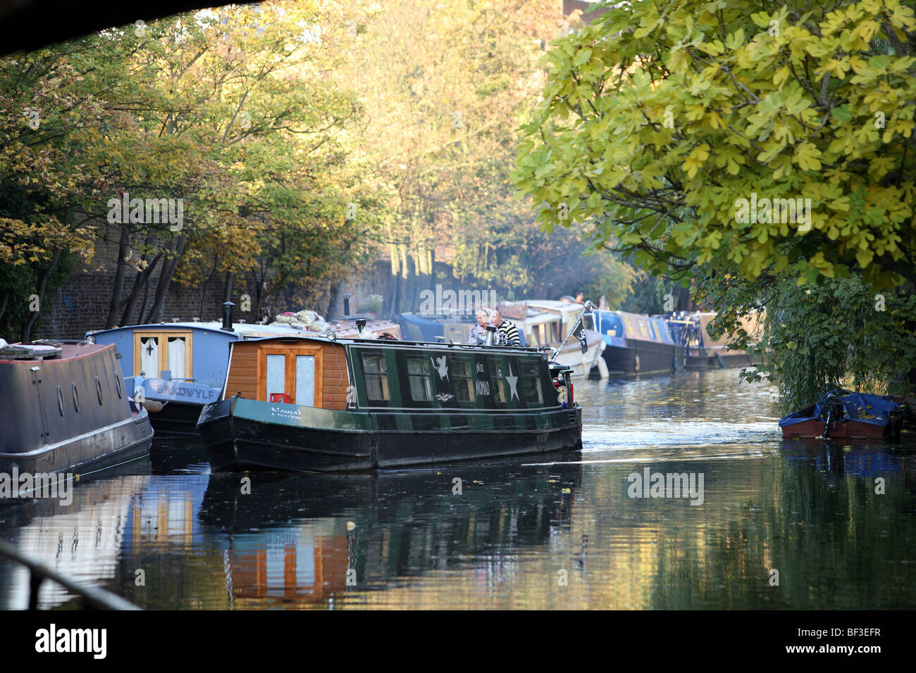 Chiatte Regents Canal Londra Foto Stock