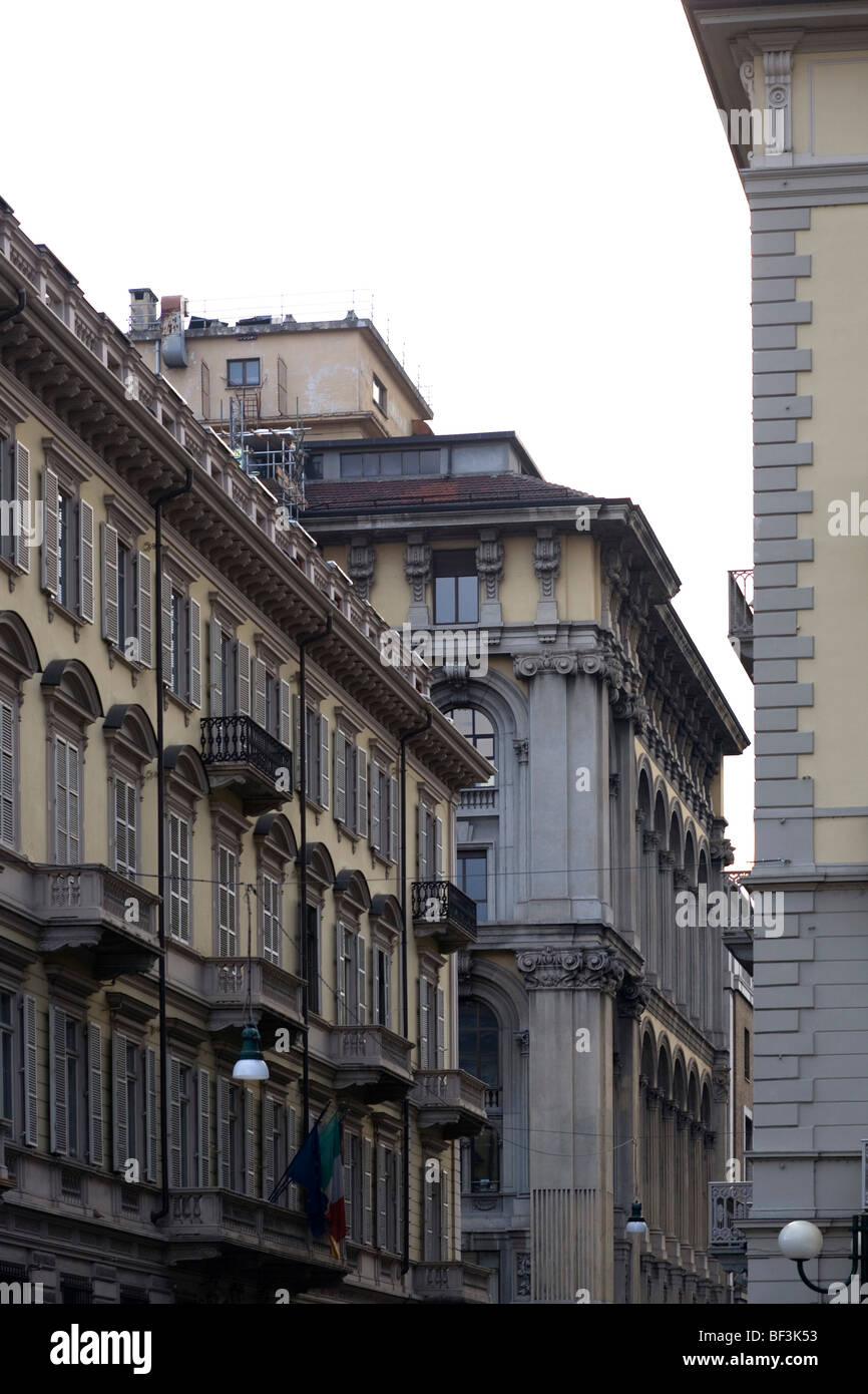 Edifici Torino Italia Foto Stock