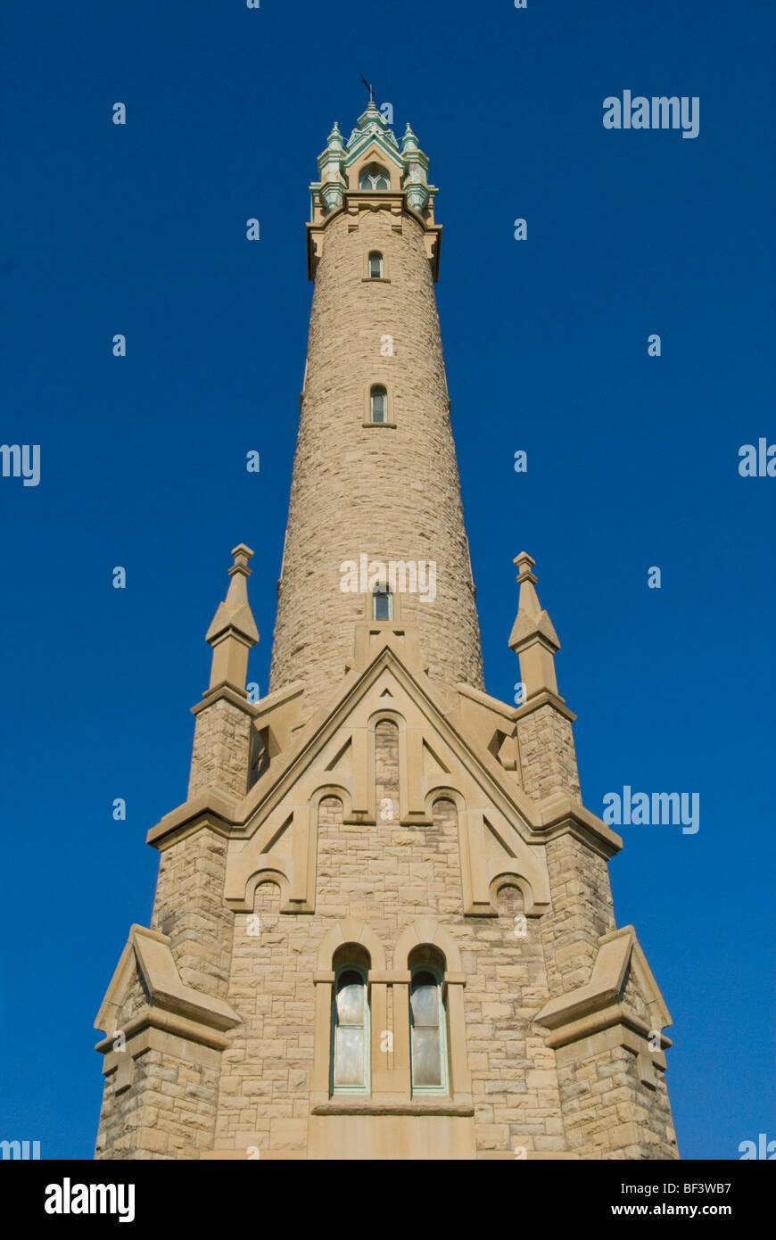 Old North Point Water Tower, Milwaukee, Wisconsin, STATI UNITI D'AMERICA Foto Stock