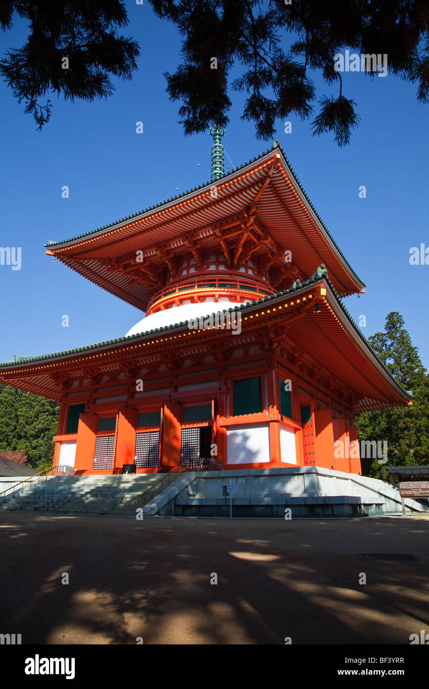 Daito, il grande Stupa al Koya-san Foto Stock