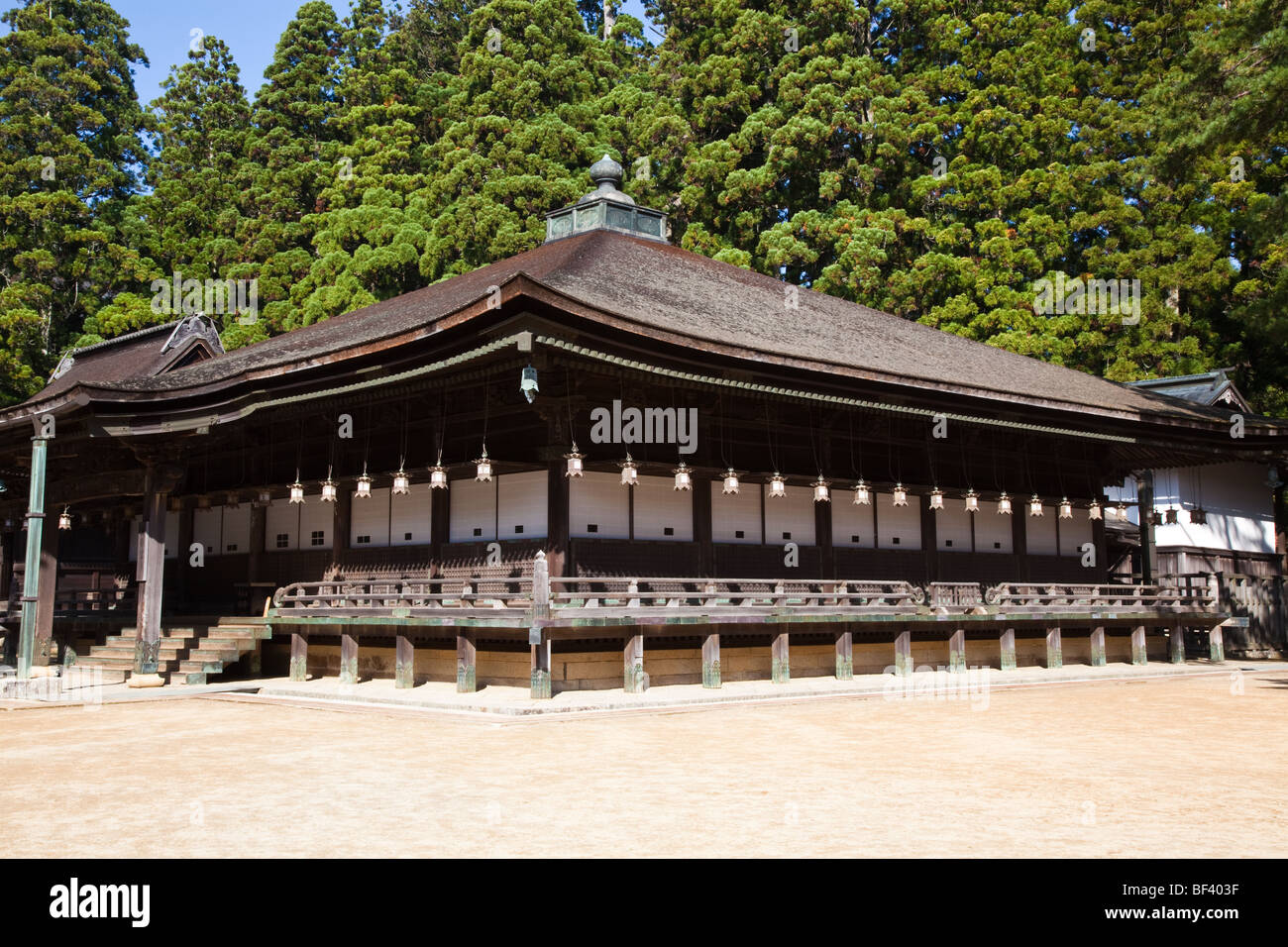 Miedo a garan, Koyasan Foto Stock