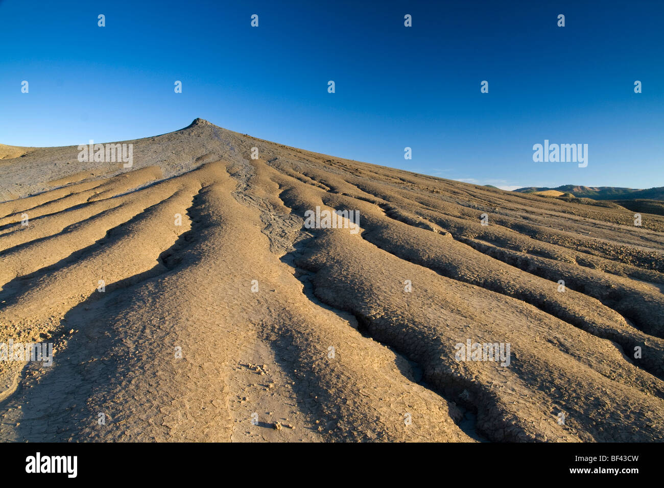 I vulcani di fango Prenotazione, Romania Foto Stock