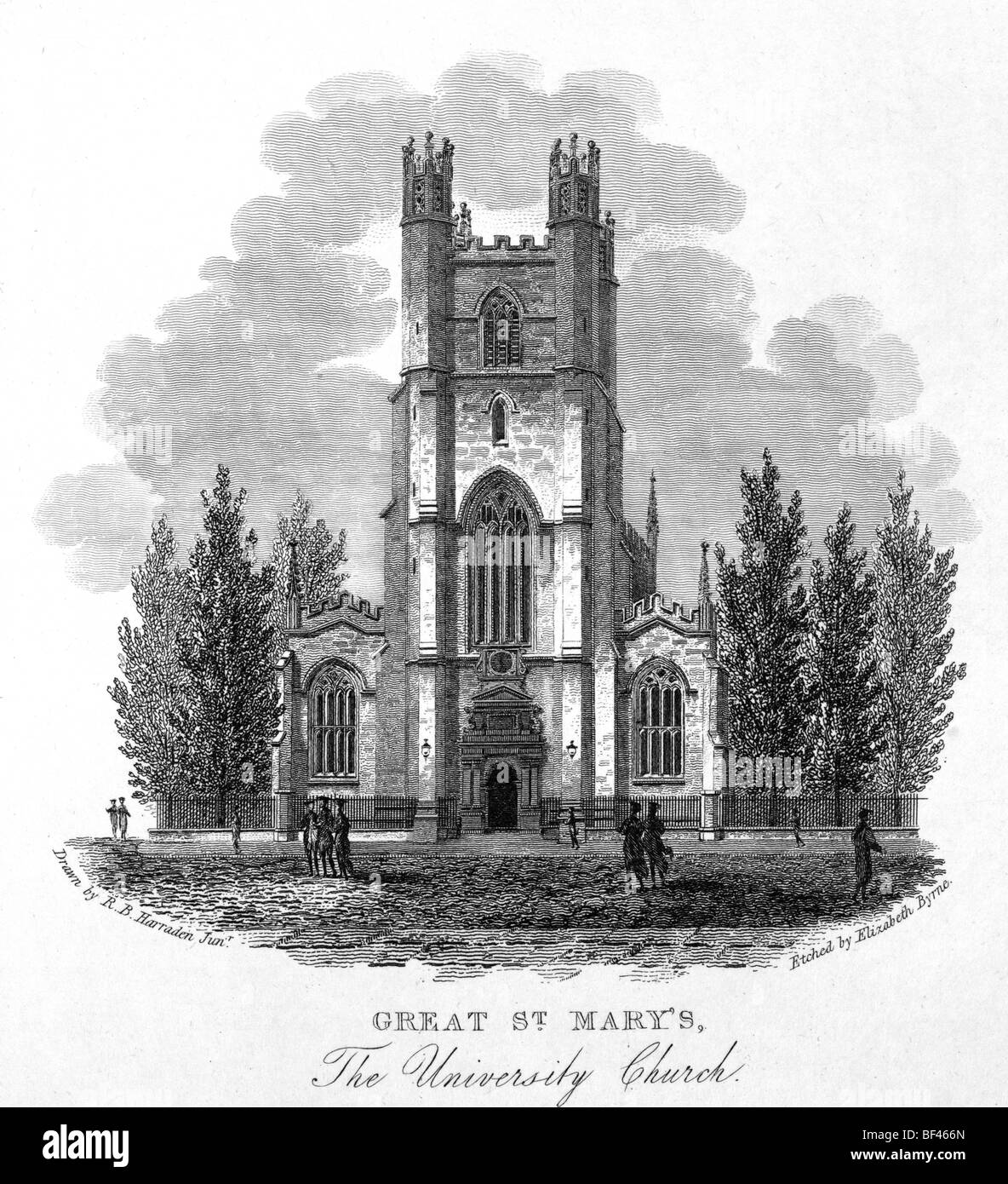 Grande chiesa di Santa Maria, Cambridge Foto Stock