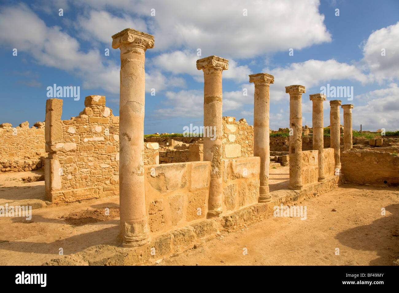 Sito Archeologico di Kato Pafos, Sito Patrimonio Mondiale dell'UNESCO, Paphos, Cipro, Grecia, Europa Foto Stock