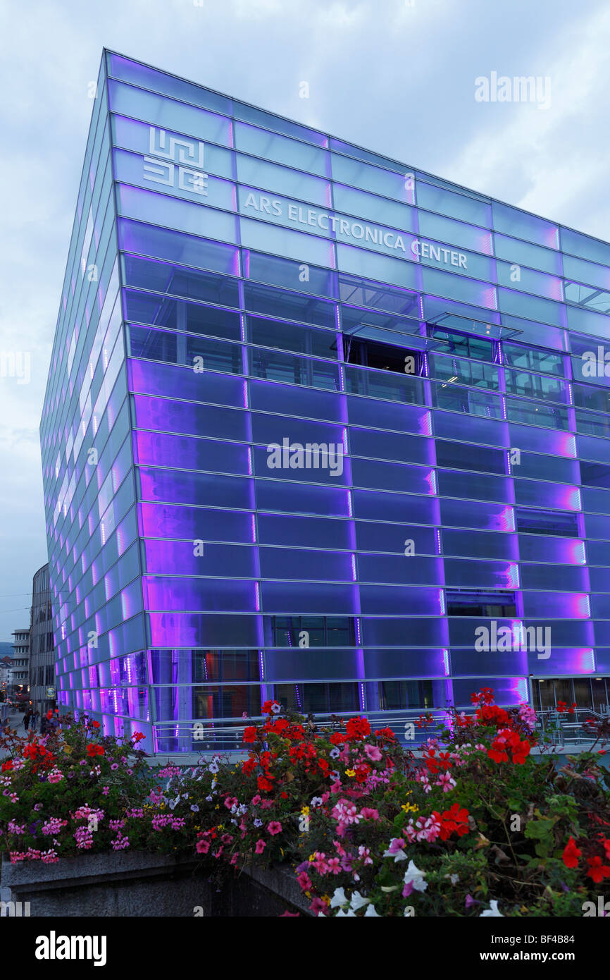 Ars Electronica Center di Linz, Austria superiore, Austria, Europa Foto Stock