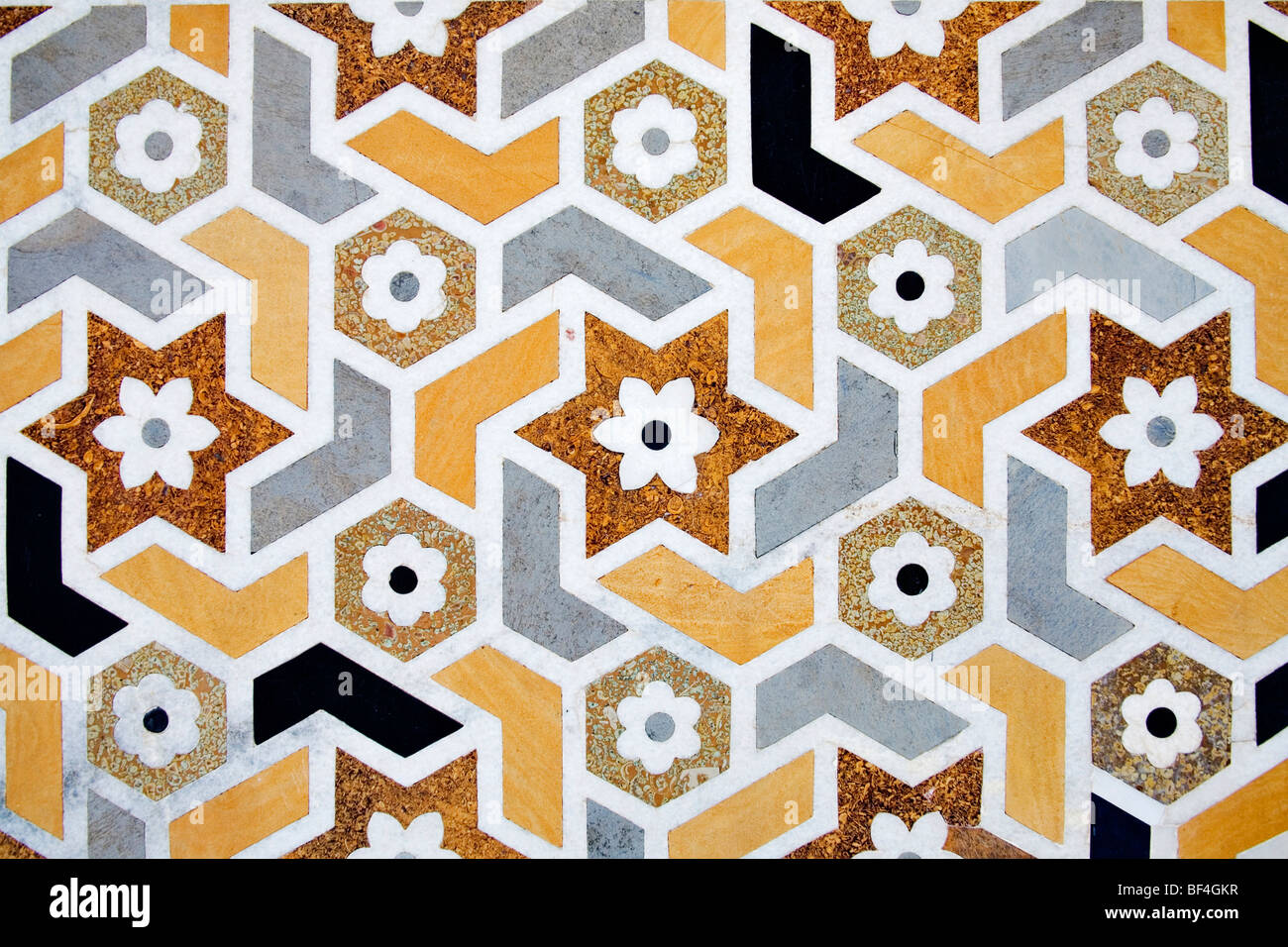 Arte Indiana opera in marmo Foto Stock