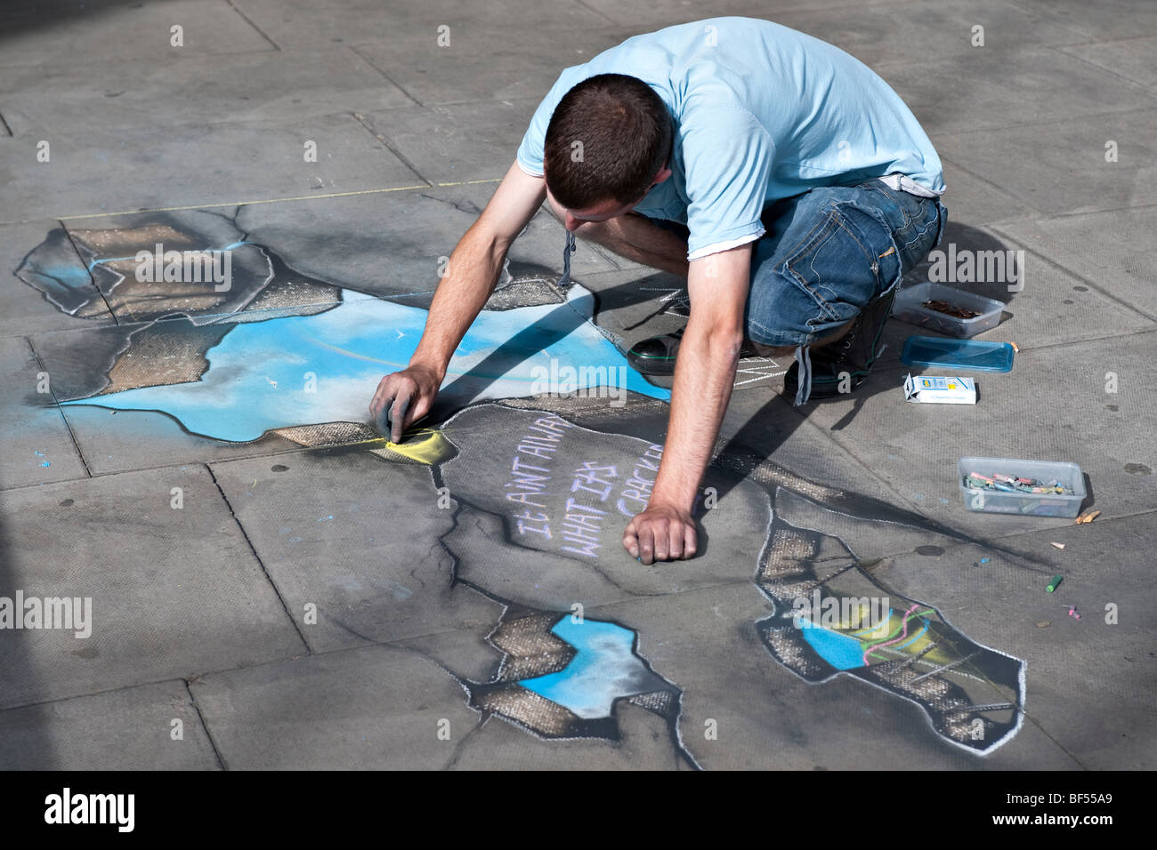 Pittore Street, Londra Southbank Foto Stock