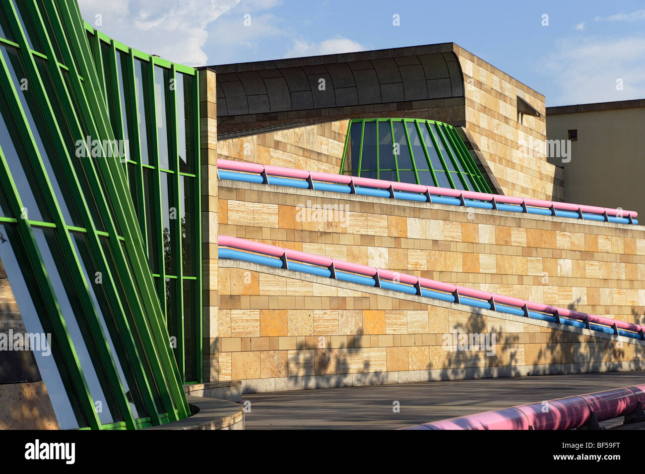 Neue Staatsgalerie (Nuova Galleria di Stato), Stoccarda, Baden-Württemberg, Germania Foto Stock