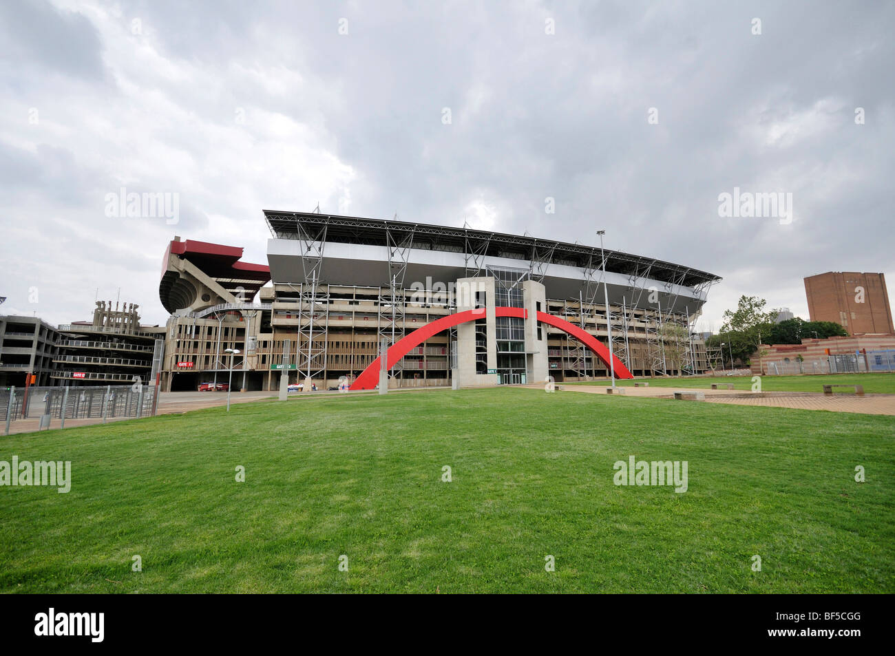 Coppa del Mondo FIFA 2010, Ellis Park o Coca-Cola Park Stadium di Johannesburg, Sud Africa e Africa Foto Stock