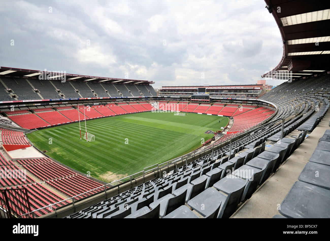 Coppa del Mondo FIFA 2010, Ellis Park o Coca-Cola Park Stadium di Johannesburg, Sud Africa e Africa Foto Stock