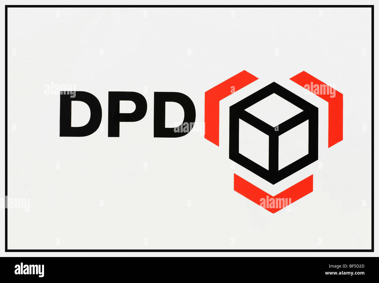 Logo DPD, Dynamic Parcel Distribution GmbH & Co. KG Foto Stock