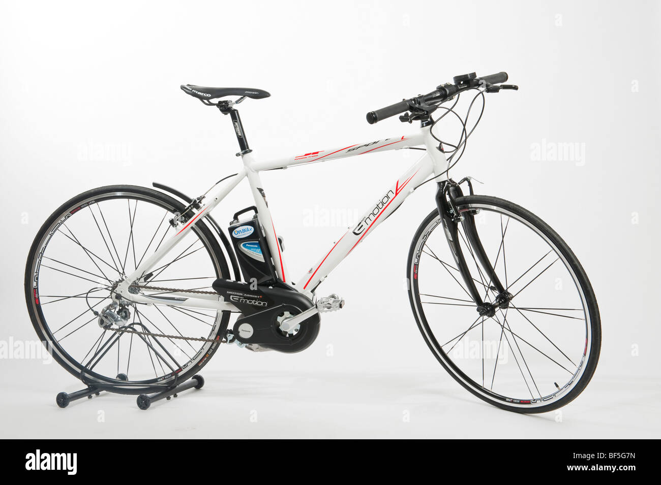 Un'E-motion Sport Bicicletta elettrica Foto Stock
