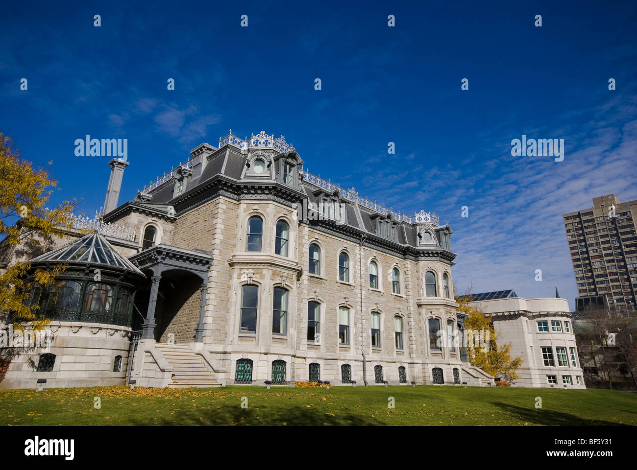 Il centro canadese di architettura (Centre canadien d'Architecture) a Montreal Foto Stock