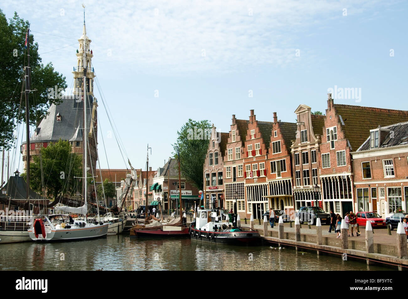 Hoorn paesi Bassi Olanda porto storico porto VOC Foto stock - Alamy