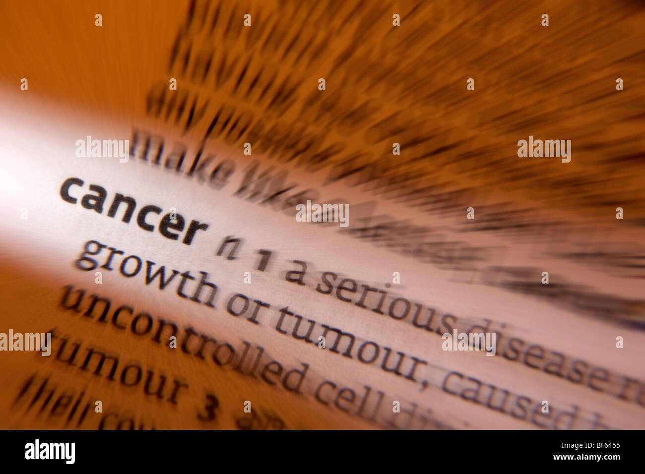 Concetto - il cancro Foto Stock