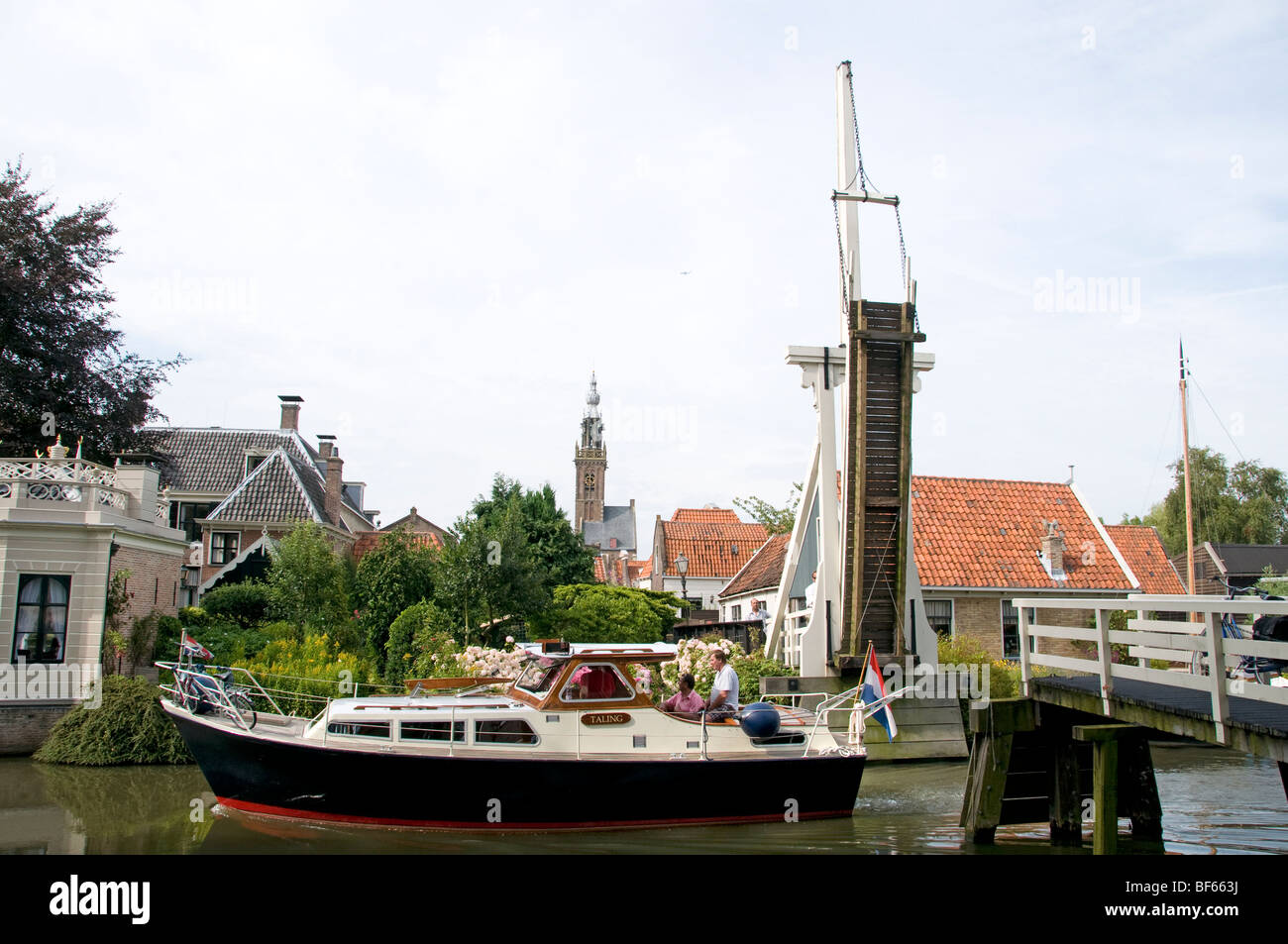 De Rijp Città Storica Città Paesi Bassi Olanda Foto Stock