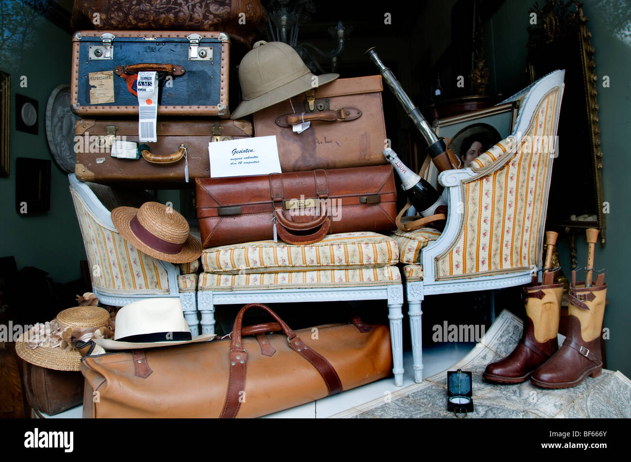 Il Jordaan Amsterdam Holland Olanda shop store mercato città olandese di città Foto Stock