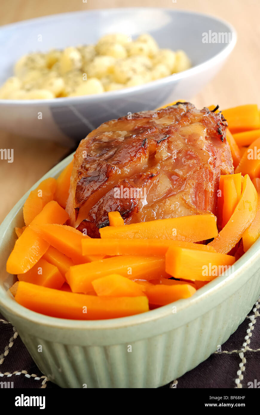 Arrosto misto di carne Foto Stock