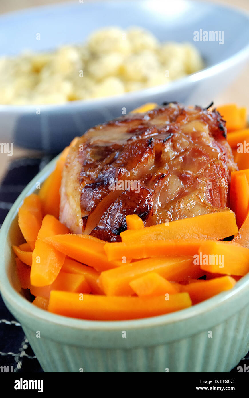 Arrosto misto di carne Foto Stock