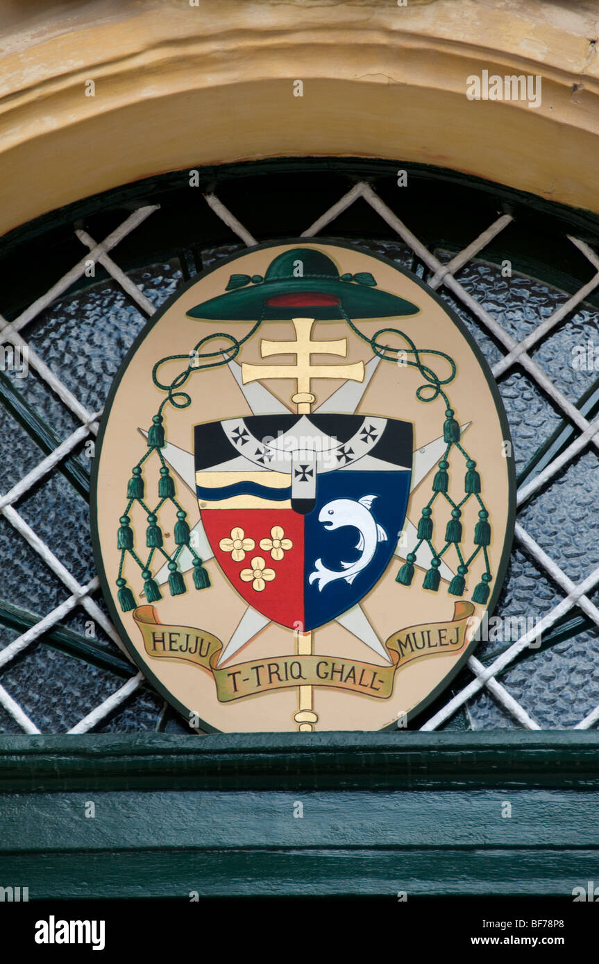 Mdina Rabat Malta città fortificata città fort castello Foto Stock