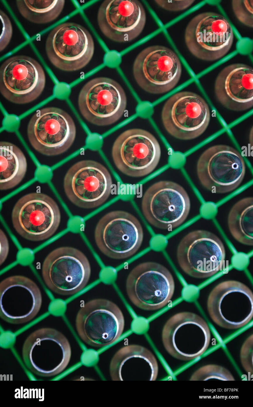 .223 Punto Cava & punta balistica munizioni Foto Stock
