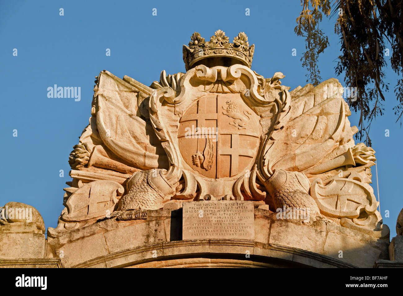 Mdina Rabat Malta città fortificata città fort castello Foto Stock