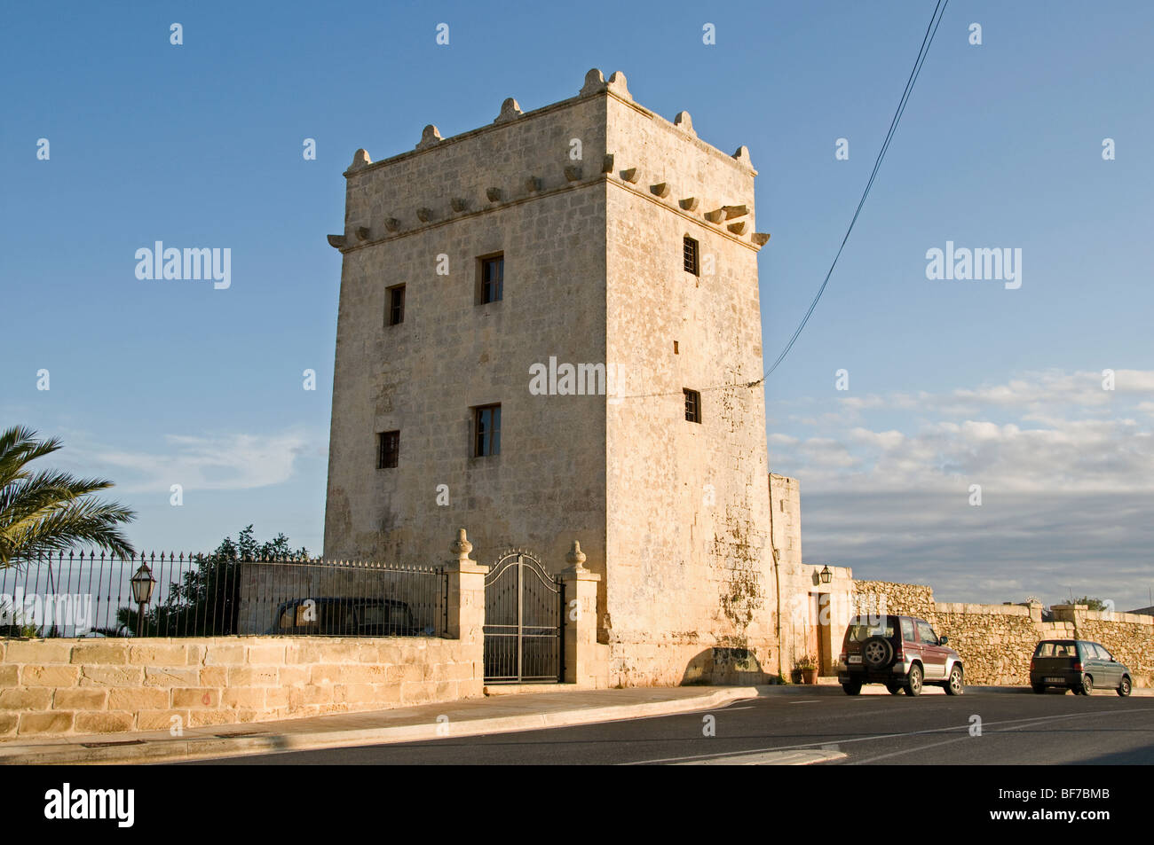Agriturismo Castello Fort Gozo città fortificata città di Malta Foto Stock