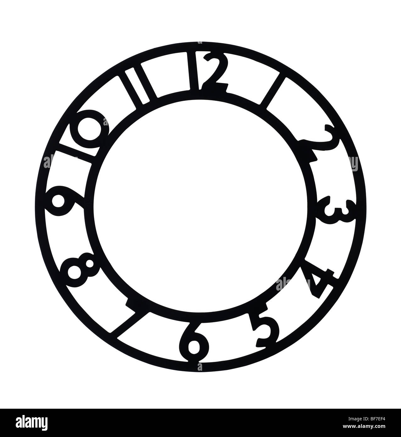 fronte di orologio Foto Stock