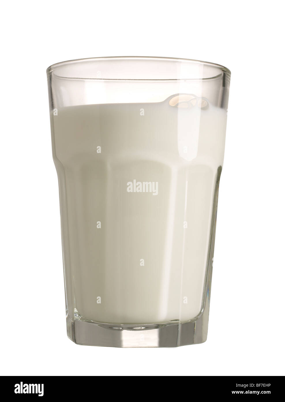 Vetro di latte Foto Stock