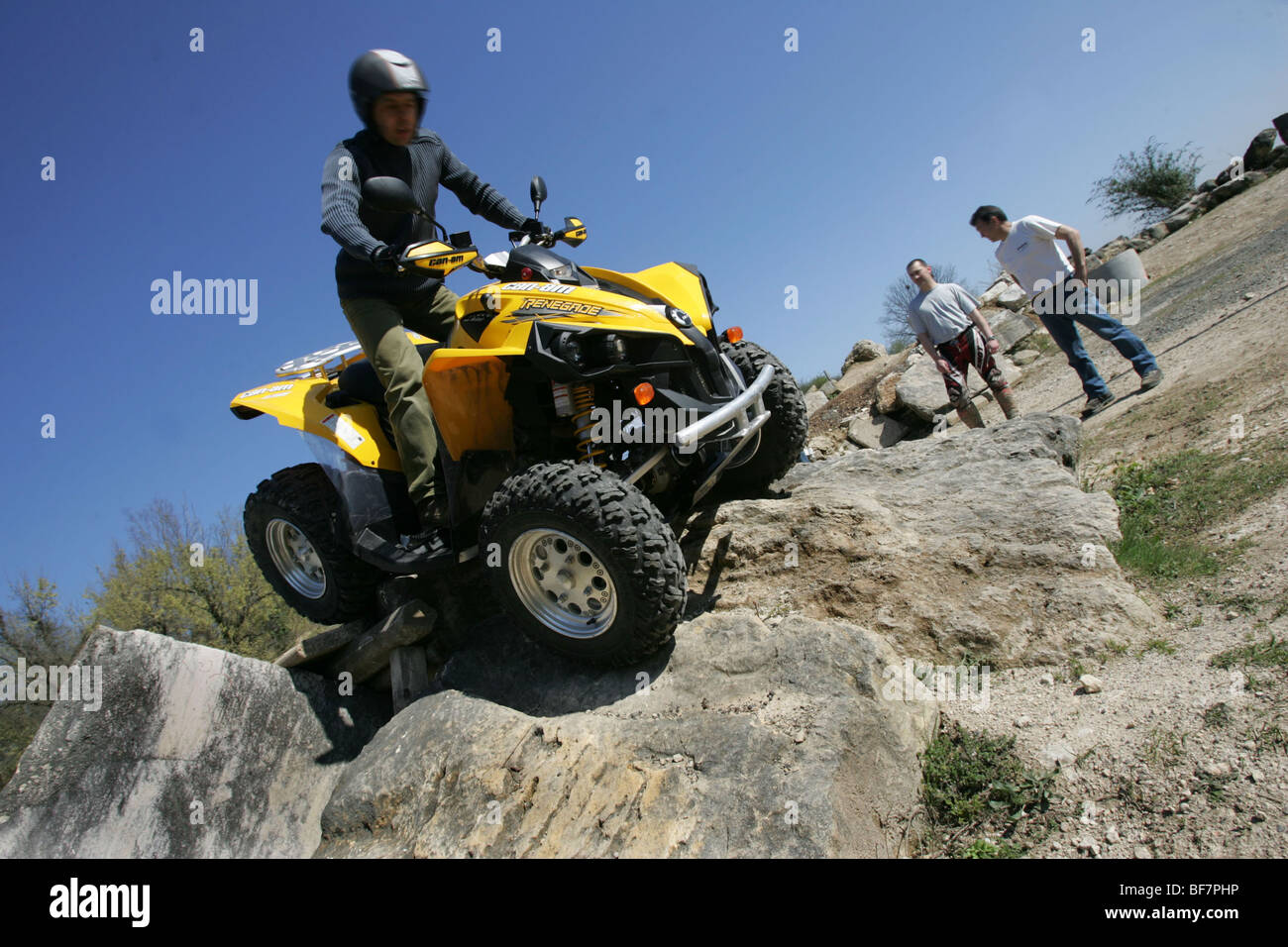 Moto quad Foto Stock