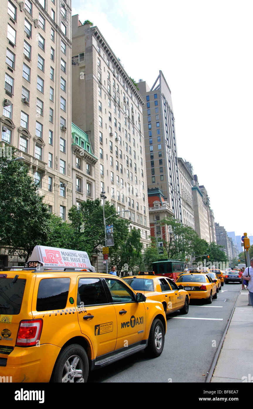 New York City taxi Foto Stock