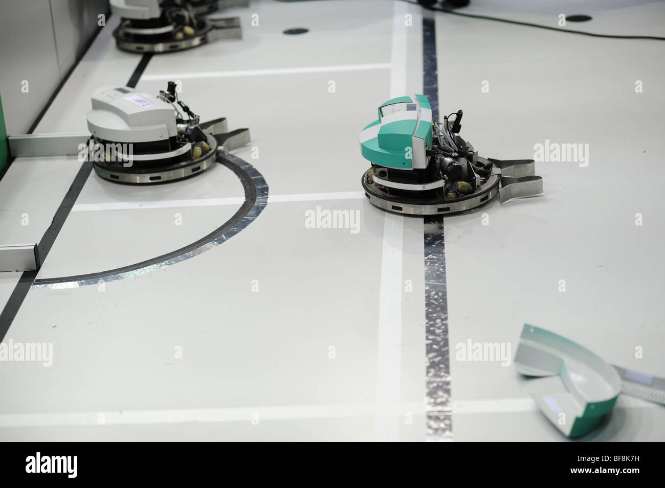 RoboCup 2009, Graz, il robot nel campionato del mondo, robotica Foto Stock