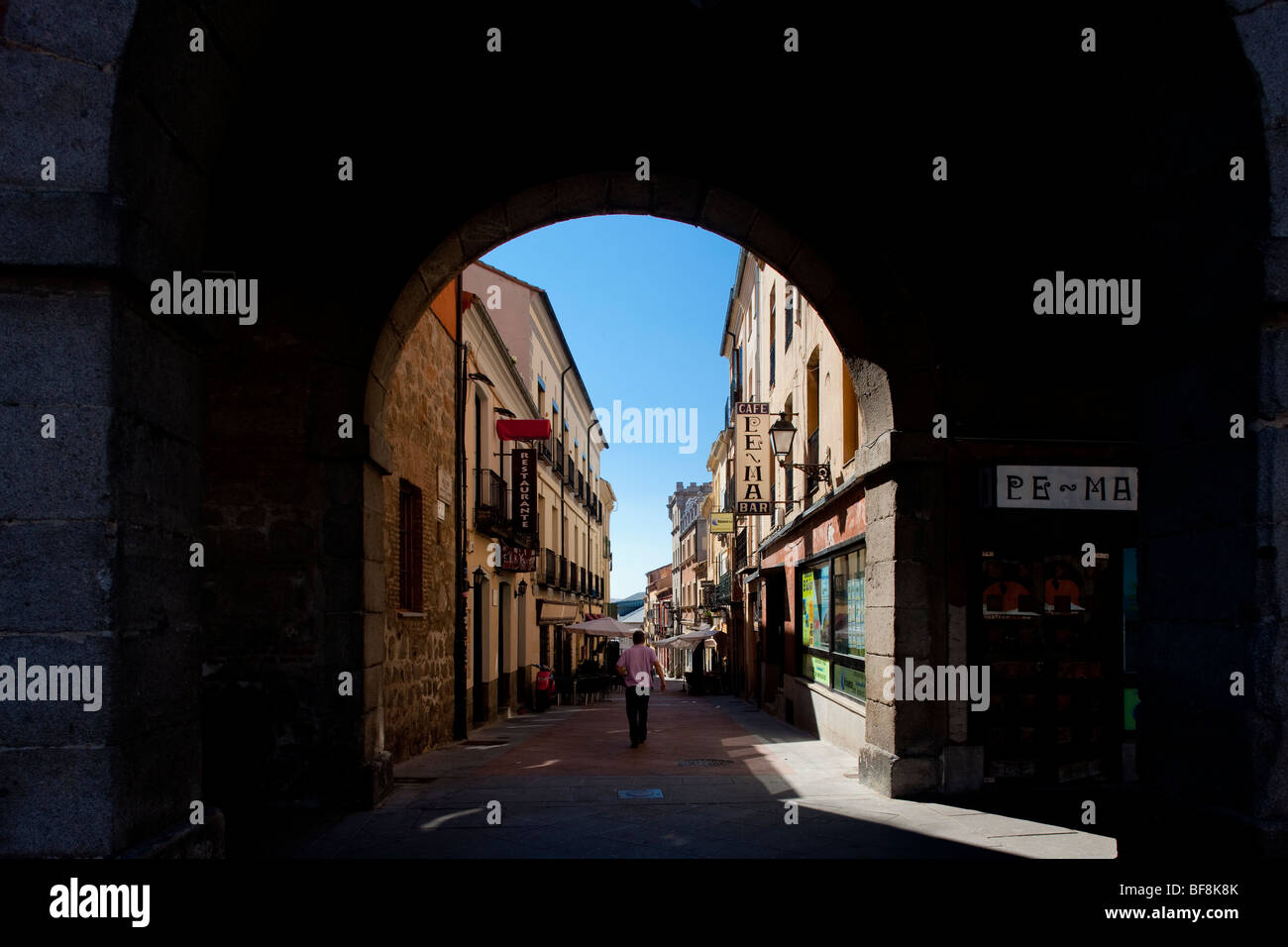 Avila, Castiglia e Leon, Spagna Foto Stock