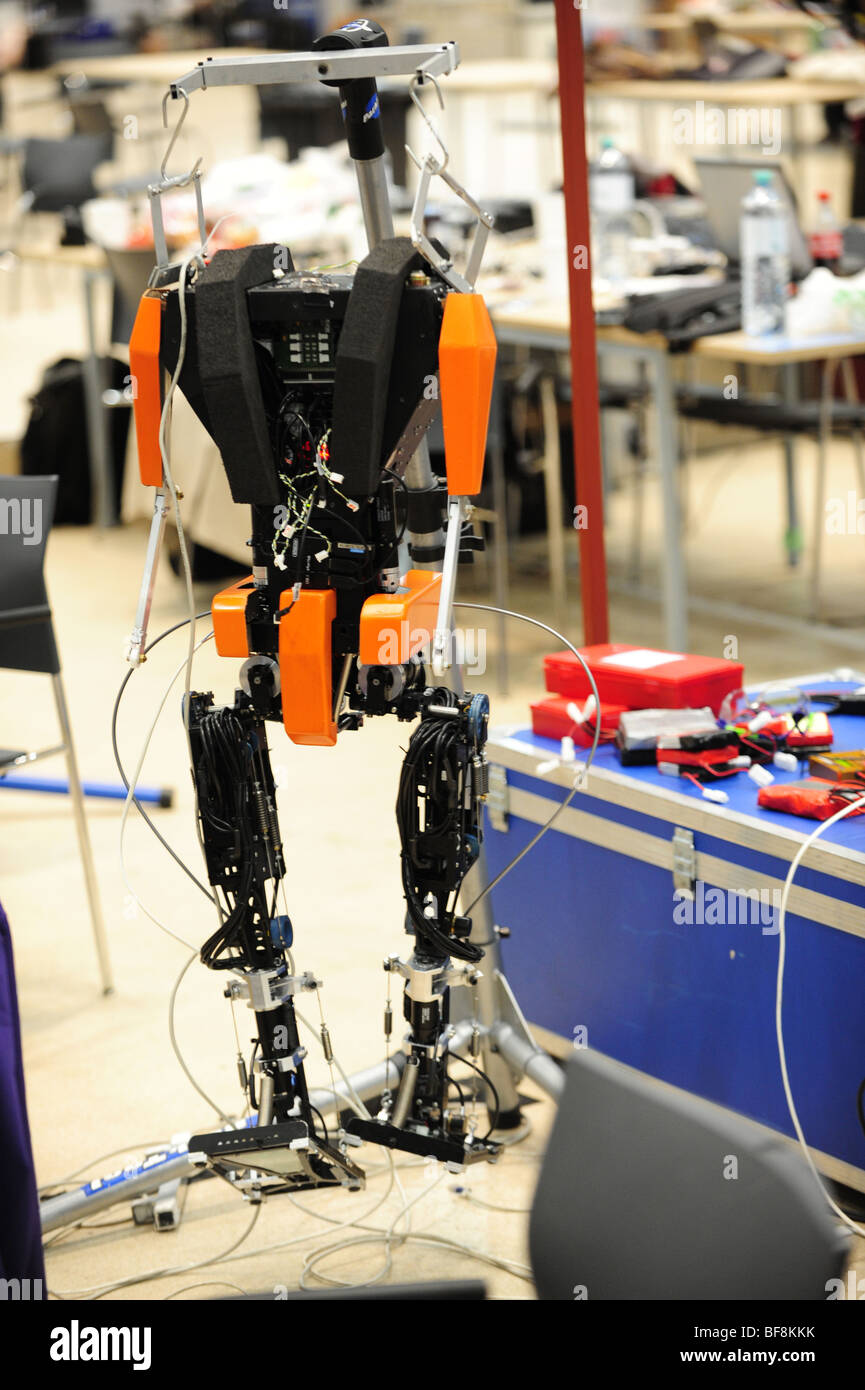 RoboCup 2009, Graz, il robot nel campionato del mondo, robotica Foto Stock