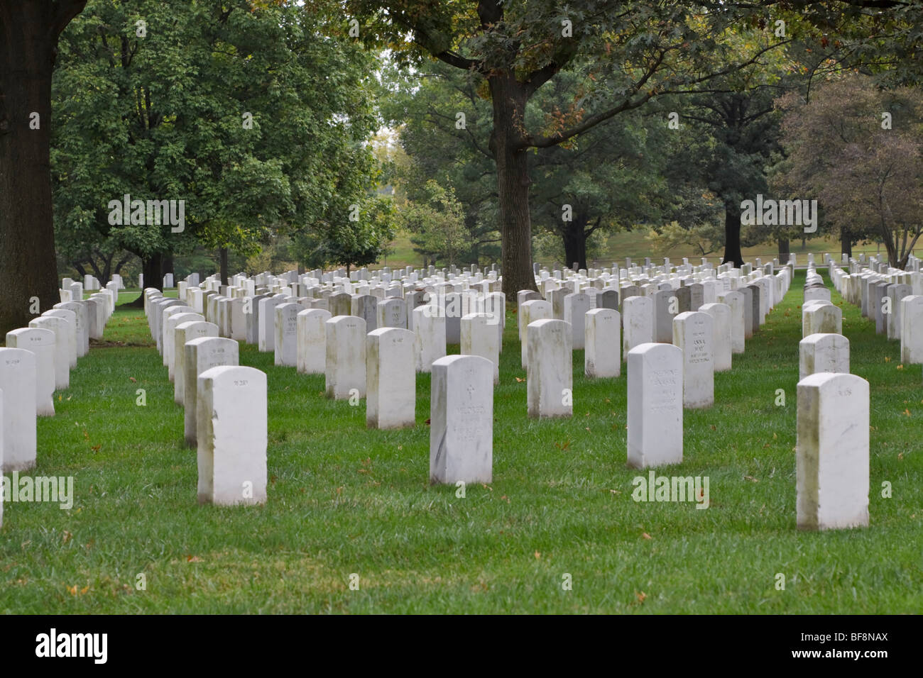 Al Cimitero Nazionale di Arlington Arlington, Virginia Foto Stock