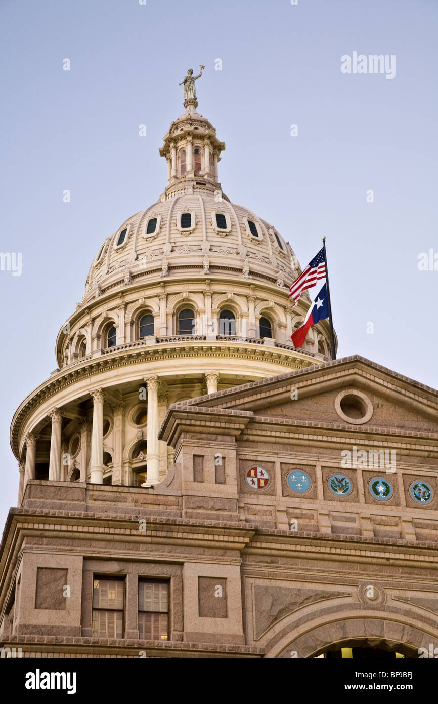 Texas Capitol Building di Austin in Texas Foto Stock