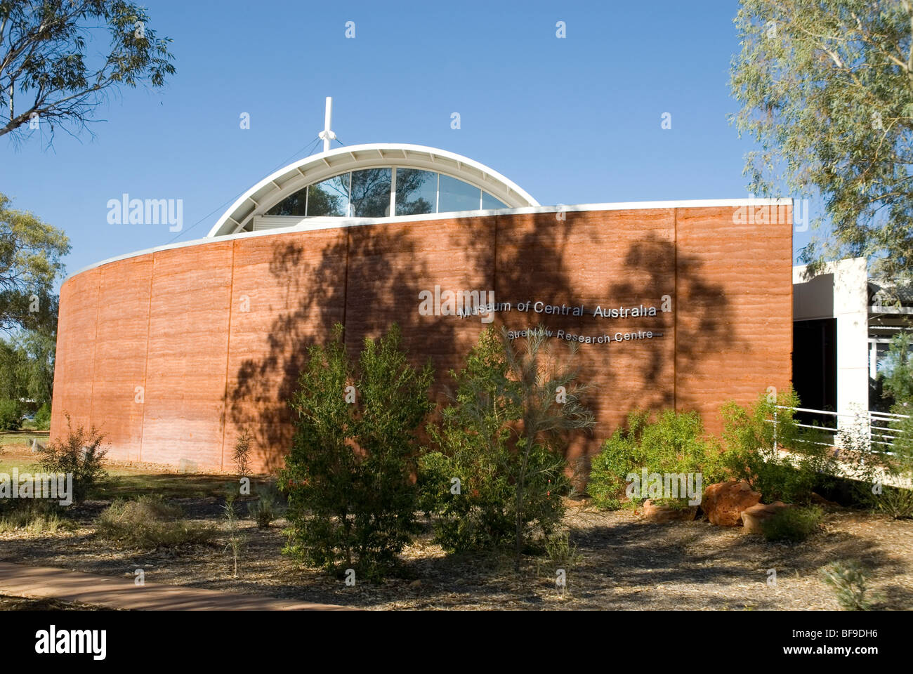 Strehlow Research Center, il Museo dell'Australia centrale, Alice Springs, NT, Australia Foto Stock