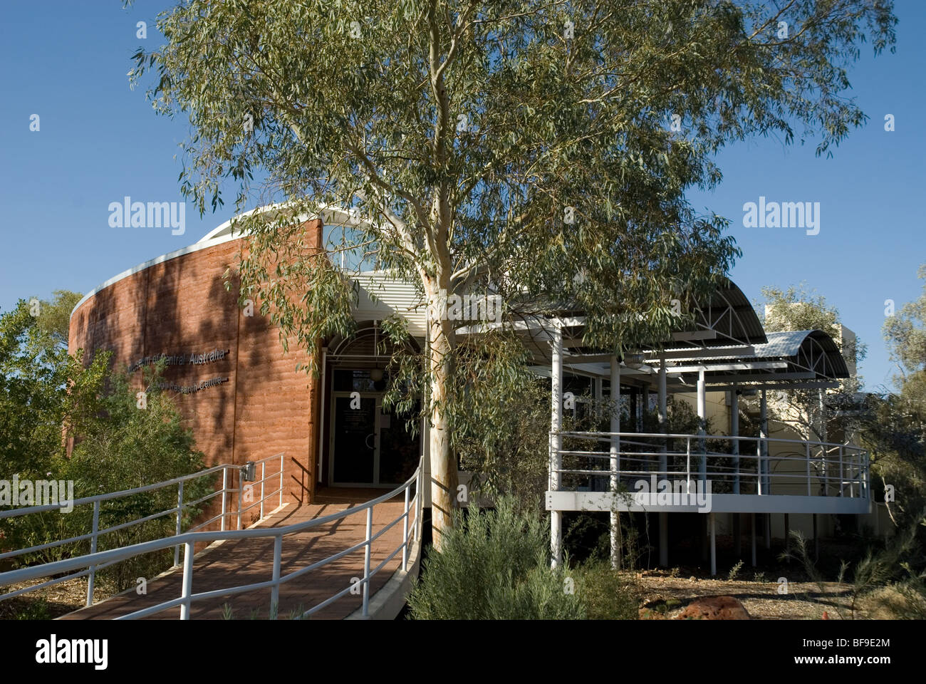 Strehlow Research Center, il Museo dell'Australia centrale, Alice Springs, NT, Australia Foto Stock