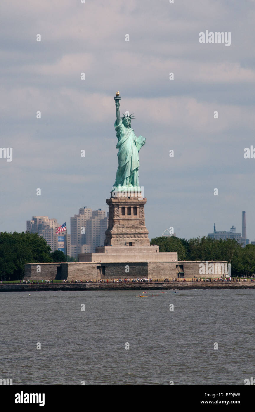 New York Statua della Libertà Foto Stock